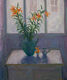 Orange lilies, Studio Window 