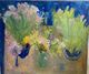 Blue, Garden Flowers