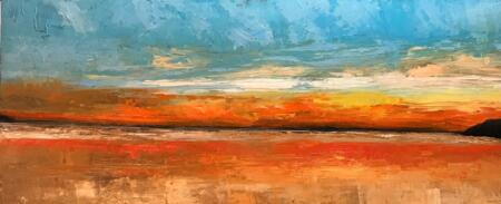 Sunset Whitesands Bay, Pembrokeshire, 2020