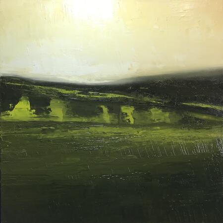 Sunset over Drummau Mountain, Neath