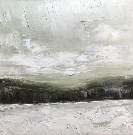 Winter Fields, Vale of Neath from Melincourt