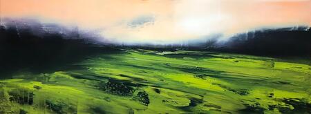 Sunset, Ynys Nedd Fields, Vale of Neath