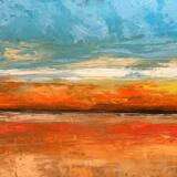 Sunset Whitesands Bay, Pembrokeshire, 2020