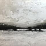 Snow Covered Pentreclwydau Fields, Vale of Neath