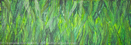 Barley Grass Abstract