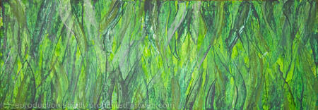 Barley Grass Abstract