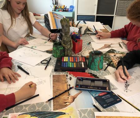 Group Art Class (10yrs plus)