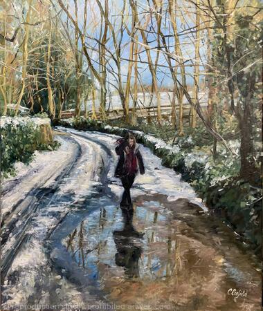 Mounted Print | Winter Sun