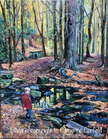 Mounted Print | Woodland Playground 