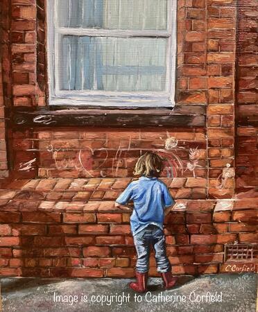 Mounted Print | Not Another Brick in the Wall  