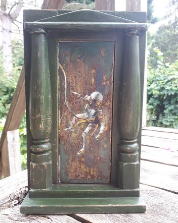 Through the door (door to space ) 