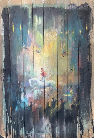 Circus on builders pallet 