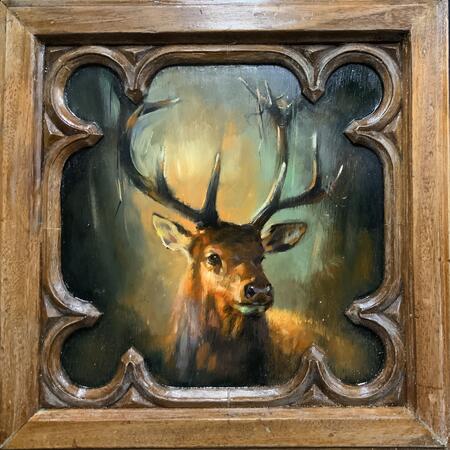 Medieval stag