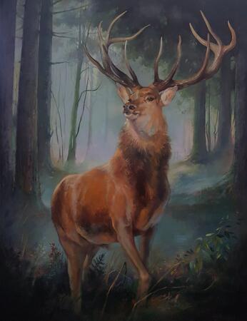 Commissioned painting 