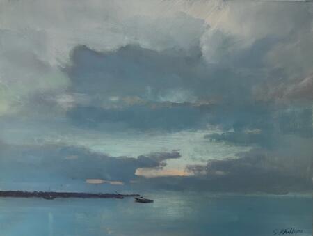 Seascape , view from whites table 