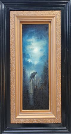 On the fence ( the crow)