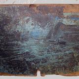 whitstable driftwood painting ( turner contemporary art margate entry )