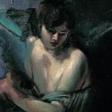 angel ,  oil painting classic master