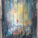 Circus on builders pallet 