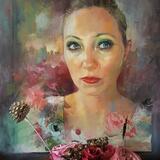 Viktoria portrait painting