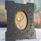 Small framed sword swallower 