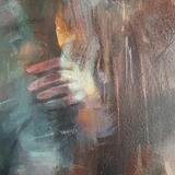 Detail spaceangel from large work  texture 