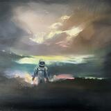 Strange world  space painting 