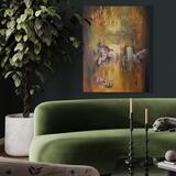 Masked ball large warm party painting 