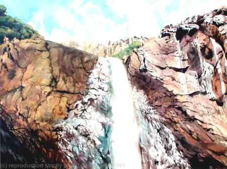 Under Yosemite Falls