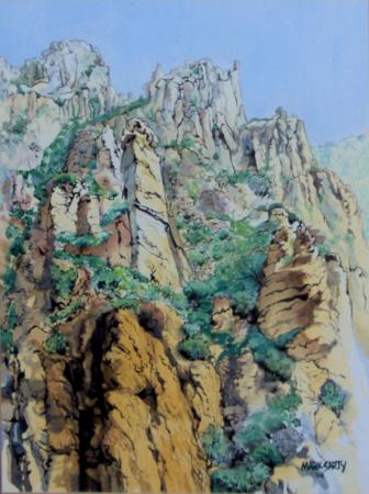 Road to Bisbee Arizona