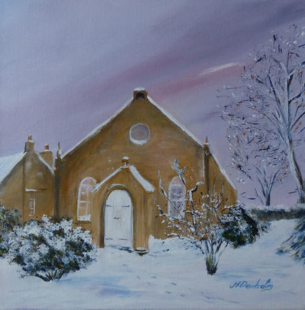 Church In The Snow