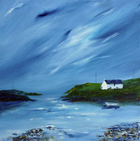 Cottage at Earsary, Barra