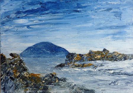 A Window to Ailsa Craig