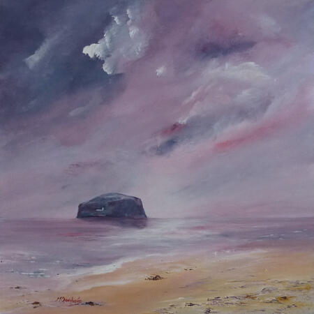 Dawn At The Bass Rock