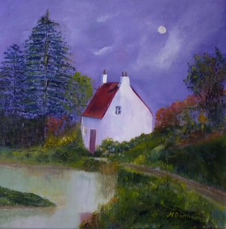 Cottage by the Lochan