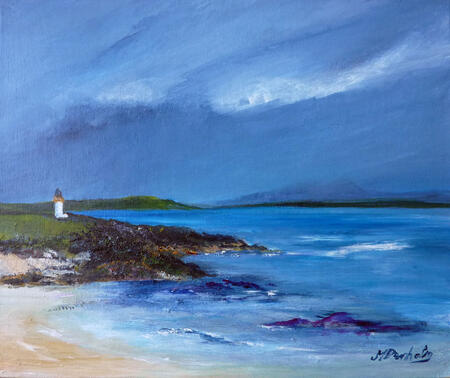 On the Shore at Lochindaal