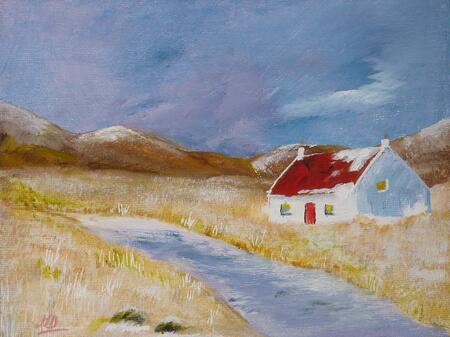 Croft Beside the Burn