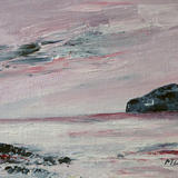 Dawn at the Bass Rock