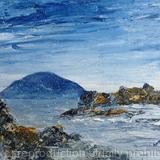 A Window to Ailsa Craig