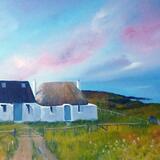 Cottages at Balevullin, Tiree
