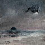 Storm Forming Over Ailsa Craig