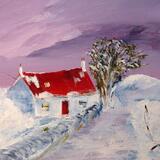 Snowfall at the Croft