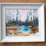 Frost Among the Trees