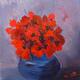 Vase of Poppies