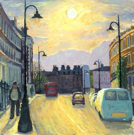 Delancey Street evening