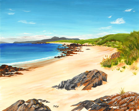 Rocks on Calva Beach, Iona