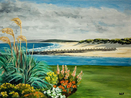 A blustery day at Lossiemouth