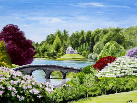 Rhododendrons at Stourhead