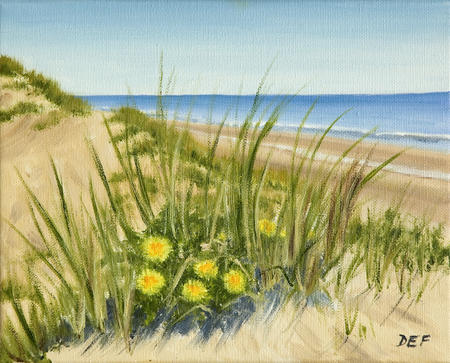 Dandelions in the Dunes