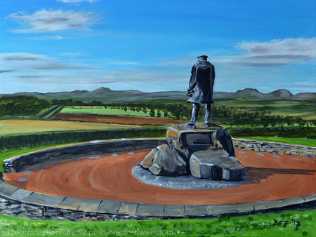 David Stirling and the Trossachs Hills